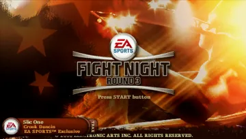 Fight Night Round 3 (EU) screen shot title